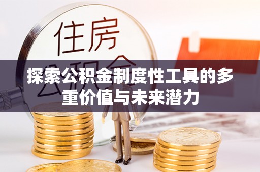 雨花探索公积金制度性工具的多重价值与未来潜力